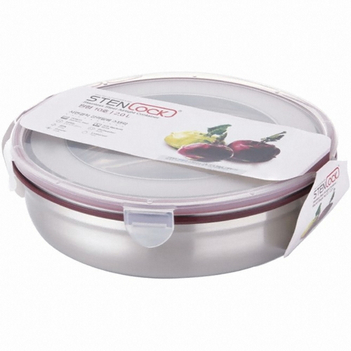 스텐락 클래식 원형 10호 2000ml (1개)_이미지