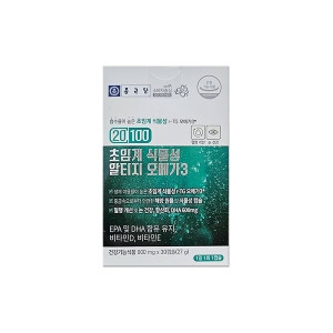  종근당건강 20100 식물성 알티지 오메가3 900mg 30캡슐 [5개]