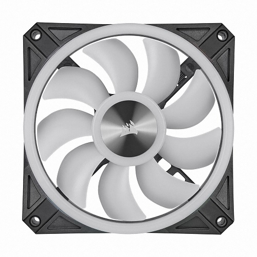 CORSAIR iCUE QL140 RGB (2팩, 블랙)_이미지