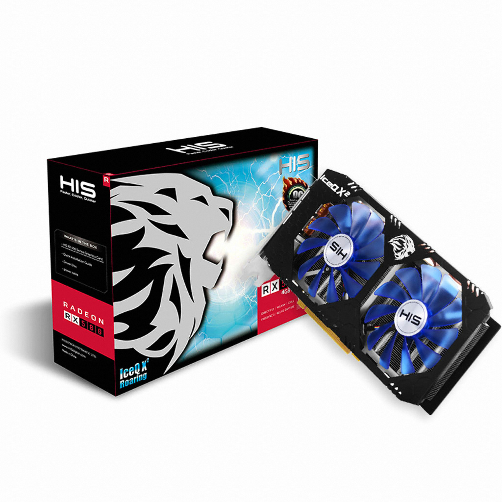 HIS 라데온 RX 580 IceQ X2 OC D5 4GB_이미지