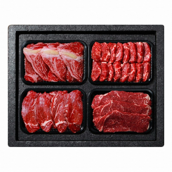 동횡성농협 농협횡성한우 어사품 1등급 구이세트 3호 1.6kg (1개)