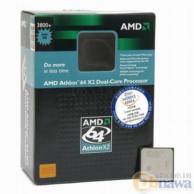 AMD 애슬론64-X2 맨체스터 3800+ 그레이박스_이미지