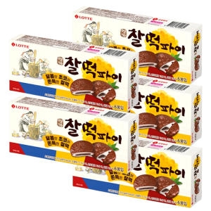롯데제과 명가 찰떡파이 210g (5개)_이미지