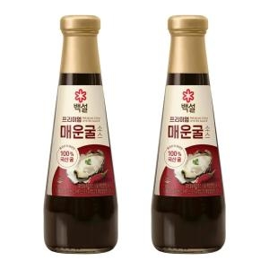 백설 프리미엄 매운 굴소스 350g (2개)_이미지