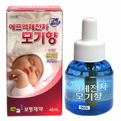 보령제약 그린세이프 액체전자 모기향 교체용 90일 (10개)