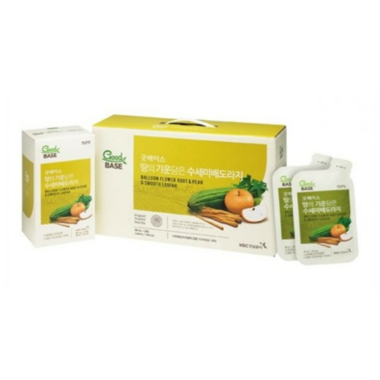 한국인삼공사 굿베이스 땅의 기운담은 수세미배도라지 80ml 30포 (2개)_이미지