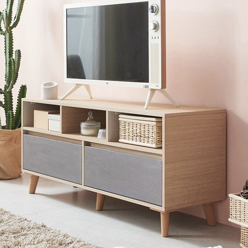 케이컴퍼니 이음 2단 거실장 1200