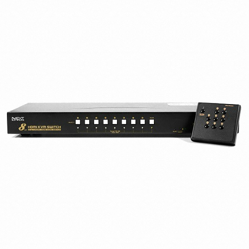 이지넷유비쿼터스 넥스트 8포트 USB HDMI KVM 스위치 (NEXT-7018KVM-KP)