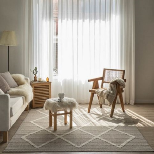 울터치 다이아 사이잘룩 러그