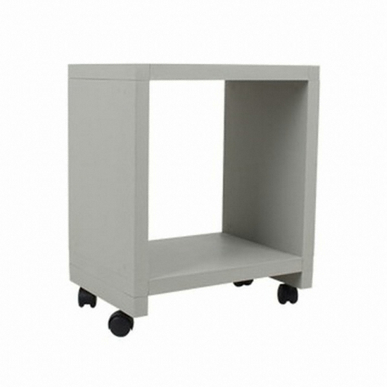 컬러 1단 공간박스 바퀴형