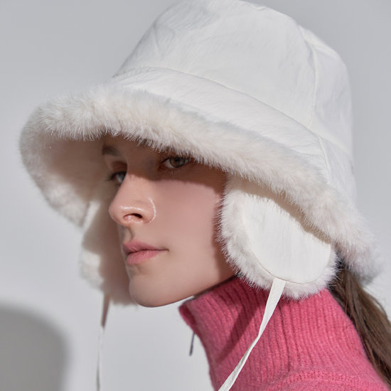 이어머프 퍼 라이닝 트래퍼 햇 FN01AM101L