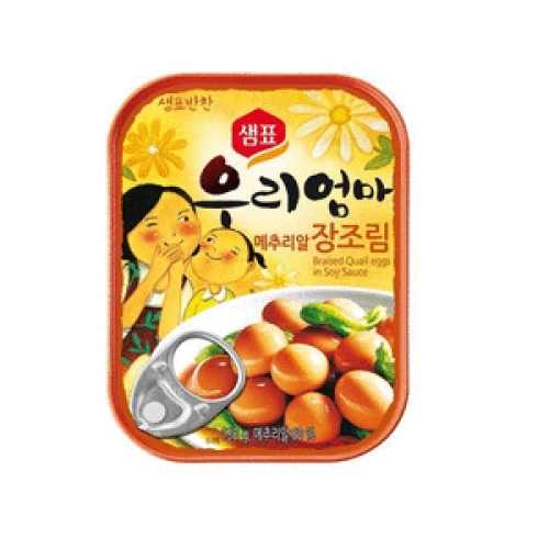샘표식품 우리엄마 메추리알 장조림 130g (1개)_이미지