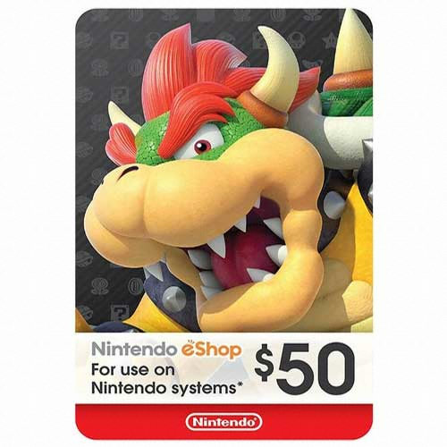 닌텐도 선불 카드 북미 50달러_이미지