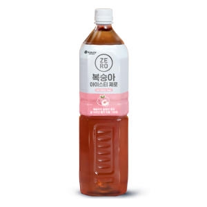 맥널티 대용량 제로 아이스티 복숭아 1.5L (12개)