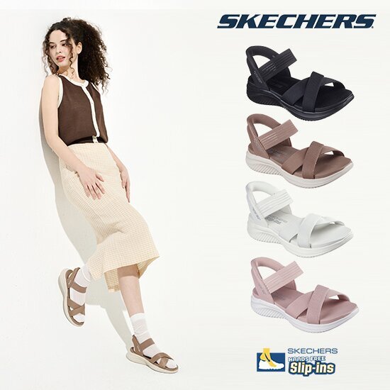 25SS 여성 울트라 플렉스 슬립인스 샌들