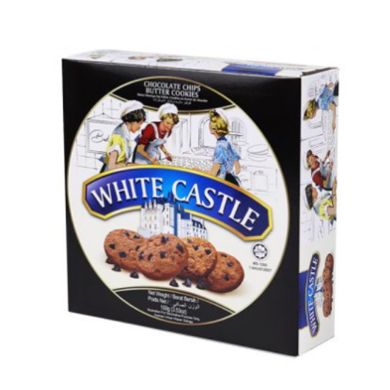 토르토 화이트캐슬 초콜릿칩 버터쿠키 100g (1개)