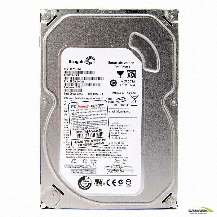 Seagate BarraCuda 7200.11 SATA2/7200/16M
