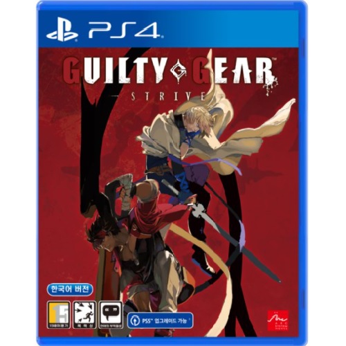 길티기어: 스트라이브 한글판 PS4, 패키지디스크_이미지