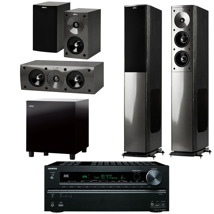 야모 S606 5.1채널 + 온쿄 AV리시버