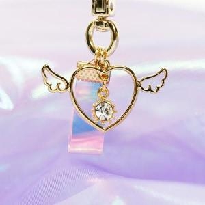 핸드메이드 하트 윙 에어팟 키링 고급 S12088113