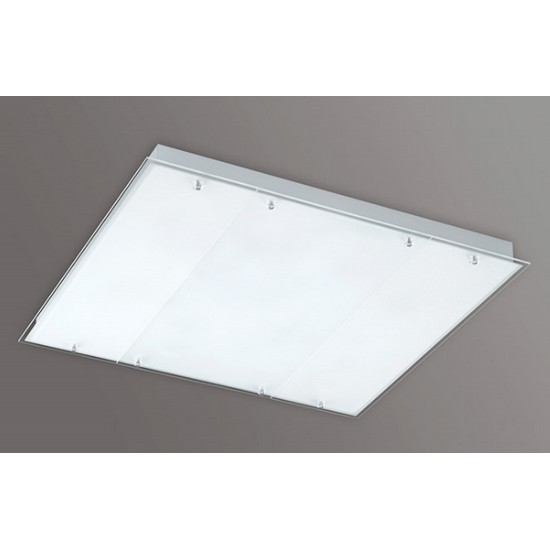 LED 무테 유리 거실등 100W