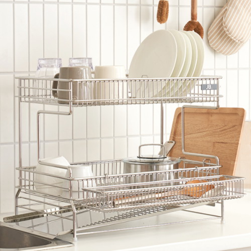 올인원 올스텐 측면 물빠짐형 식기건조대