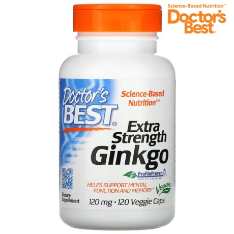 닥터스베스트 엑스트라 스트렝스 징코 120베지캡슐 (해외) (1개)