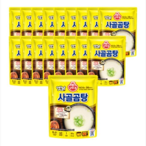 오뚜기 옛날 사골곰탕 350g (36개)