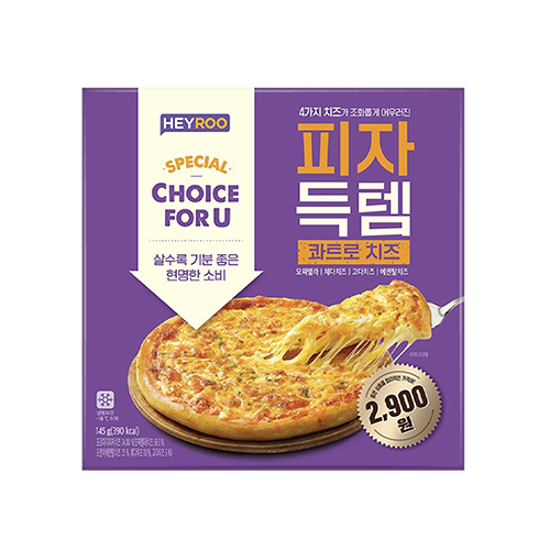 CU 헤이루 피자득템 콰트로치즈 145g (1개)_이미지