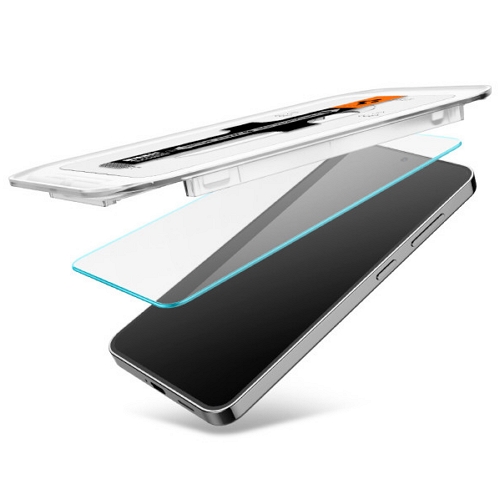 슈피겐 갤럭시S24 플러스 글라스tR 이지핏 강화유리 보호필름 (액정 2매)_이미지