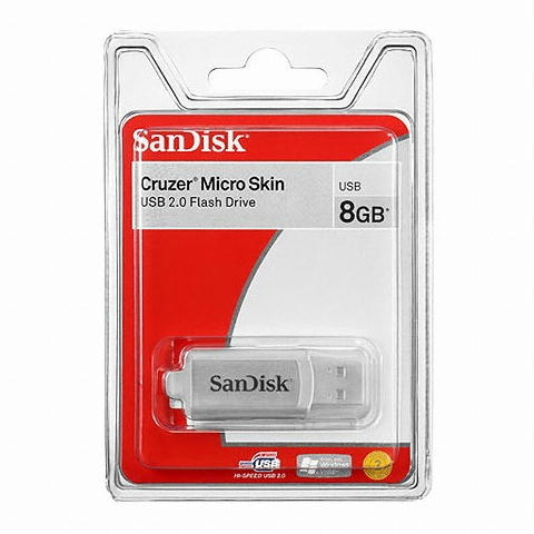 Sandisk Cruzer Micro Skin (8GB, iSOI)_이미지