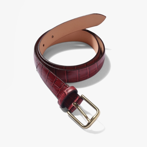 �������ý��ڸ��� SADDLERS ���鷯�� G482 CALF BELT WINE SDD2M80002A44