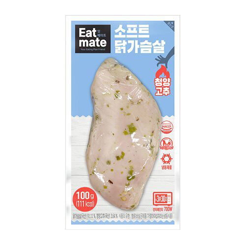 푸드나무 잇메이트 소프트 닭가슴살 청양고추맛 100g (50개)