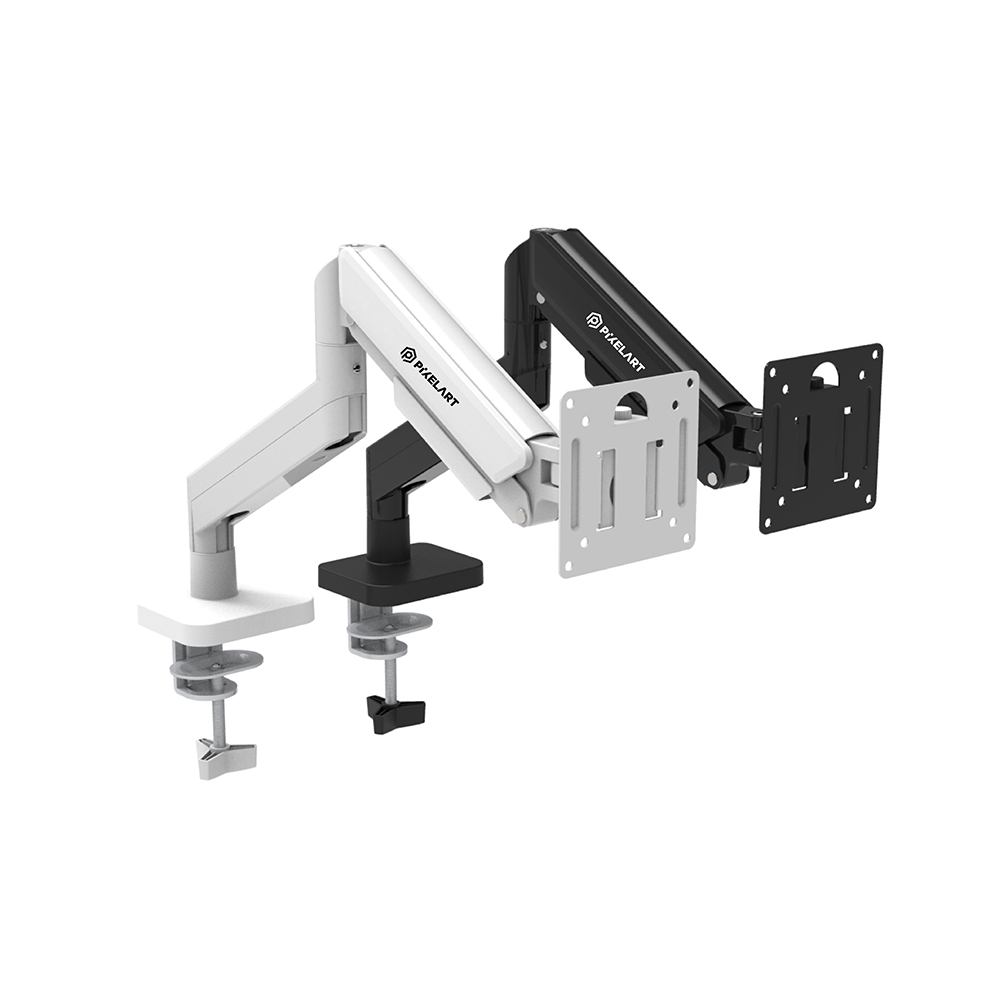 픽셀아트 스탠디아 B100 싱글 모니터암 블랙_이미지