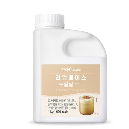 흥국에프앤비 리얼베이스 로얄밀크티 1kg (2개)_이미지