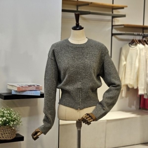 반에이크 지퍼트임 니트 스웨터 VB4ZKTMV15VA_이미지