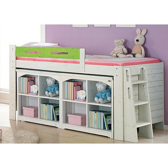 인티펠 루피 원목 책장형 벙커침대 SA066 (매트별도)