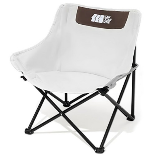 탄씨엔쯔 TXZ-CAB3029 휴대용 스틸체어 폴딩 캠핑 의자 해외구매 (화이트)