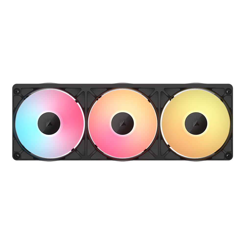 CORSAIR iCUE LINK RX360 II RGB with System Hub (블랙)_이미지