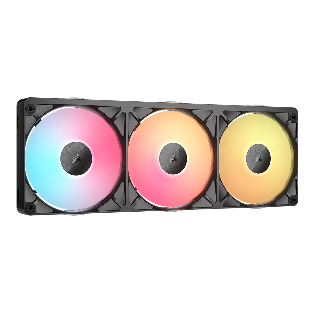 CORSAIR iCUE LINK RX360 II RGB with System Hub (블랙)_이미지