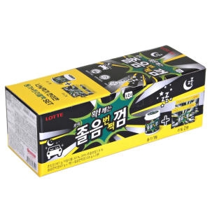 롯데껌 롯데제과 졸음 번쩍 껌 졸음껌 용기1통 리필2봉 297g