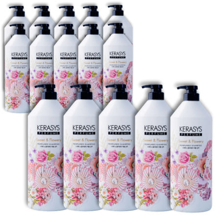 애경 케라시스 스위트&플라워리 퍼퓸 샴푸 1000ml (15개)