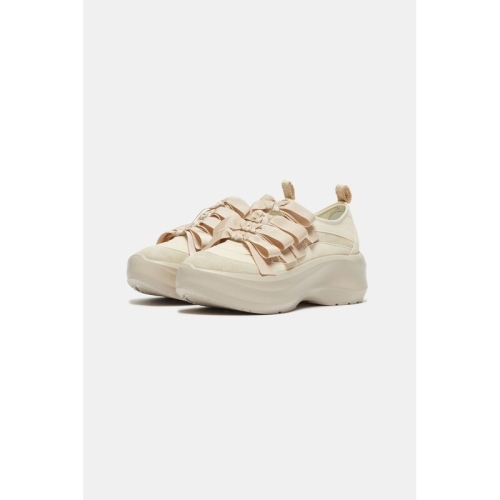 Ribbon platform sneakers beige DG4DS26001BEE