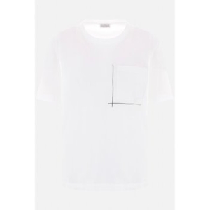 브루넬로쿠치넬리 모닐리 자수 크루 넥 코튼 저지 티셔츠 M0T81HA800 C6159_이미지