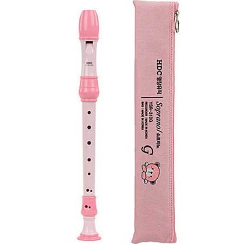 다벨 ㅤ소프라노 리코더 DSR-310G 핑크_이미지
