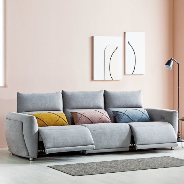 페널드 조야 이지클린 패브릭 리클라이너 4인용