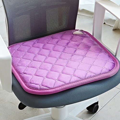 우진테크 도토온돌 도톰따뜻 벨로아 전기방석 (1인용, 44x44cm)