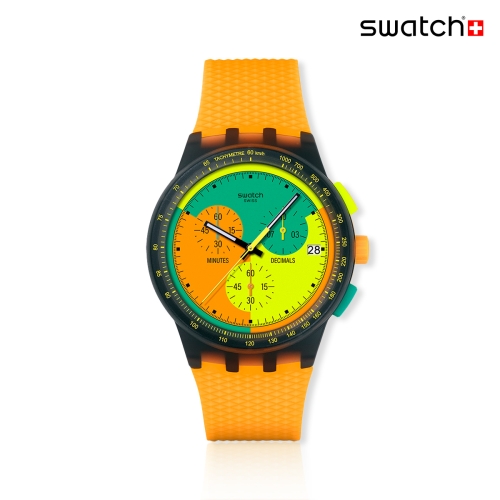 스와치 남녀공용 NEON SIGNAL FLAG_SUSB422_이미지