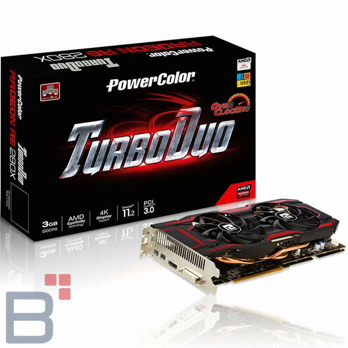 PowerColor 라데온 R9 280X TurboDuo OC D5 3GB KPC