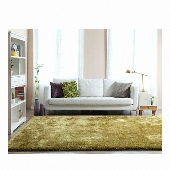 한일카페트 다미에 올리브그린 샤기카페트 (230x160cm)_이미지